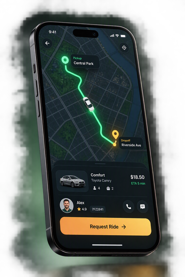 Bingo Ride Zambia rider app